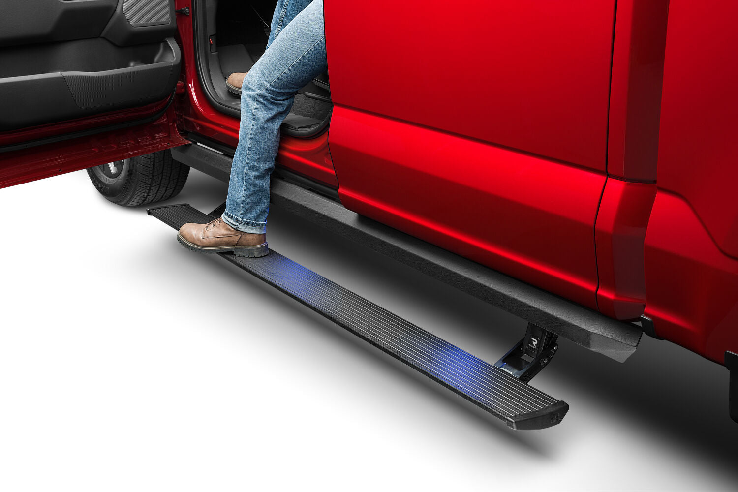 PowerStep XL Electric Running Boards Plug N Play System For 10-23 Toyota 4Runner AMP Research