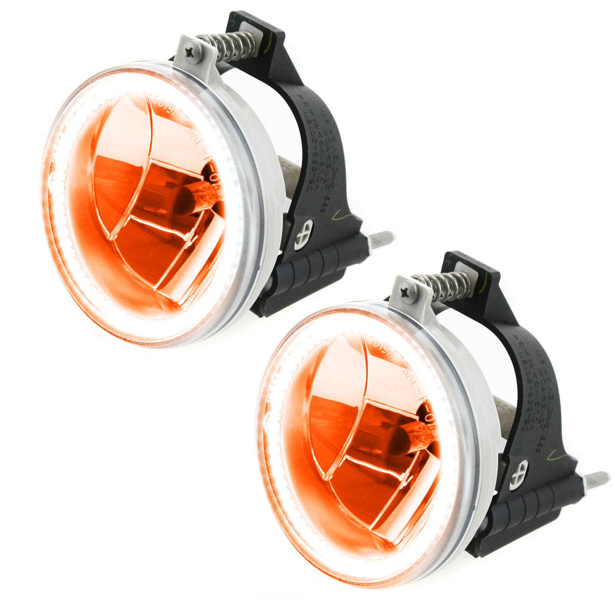 2003-2005 Dodge Neon Pre-Assembled LED Halo Fog Lights - Amber