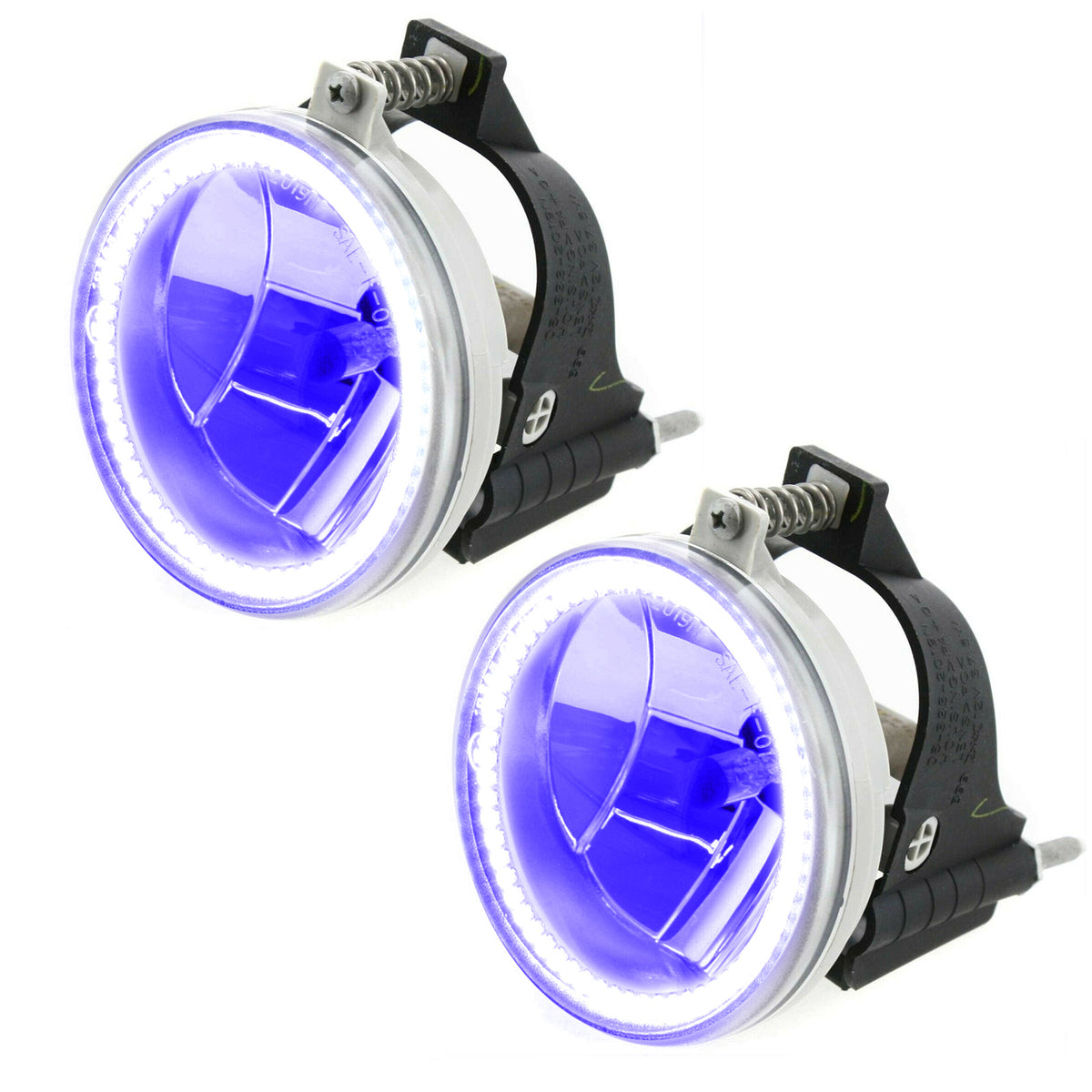 2003-2005 Dodge Neon Pre-Assembled LED Halo Fog Lights - UV/Purple