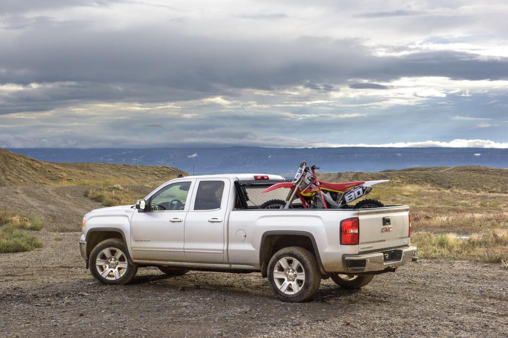 BAKFlip F1 Hard Folding Truck Bed Cover 2020-2026 Silverado/Sierra 2500 HD/3500 HD 6 Foot 10 Inch Bed BAK