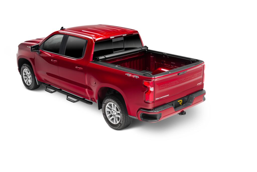 Deuce Tonneau Cover Black 2019 (New Body Style)-2026 Silverado/Sierra (without CarbonPro Bed) 5 Foot 9 Inch Bed Truxedo