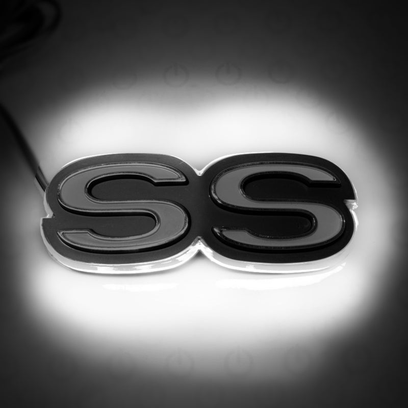 Oracle Chevrolet Camaro SS Illuminated Emblem - White