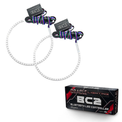 Oracle Ford Mustang 10-12 Halo Kit - Projector - ColorSHIFT w/ BC1 Controller