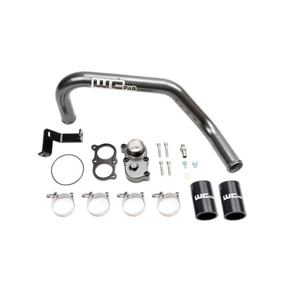 Wehrli 06-10 GM Duramax LBZ/LMM (Dual CP3) Thermostat Housing Kit - Sparkle Copper