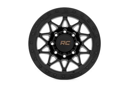 78 Series Wheel Simulated Beadlock Black 18x9 8x170 0mm Rough Country