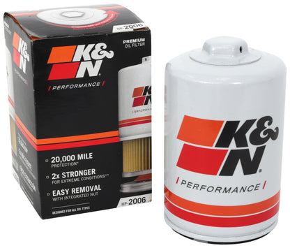 K&N Universal Performance Gold Oil Filter