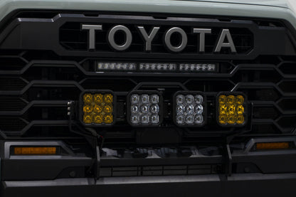 Diode Dynamics 2022 Toyota Tundra SS5 Grille CrossLink Lightbar Kit - Sport Yellow Combo