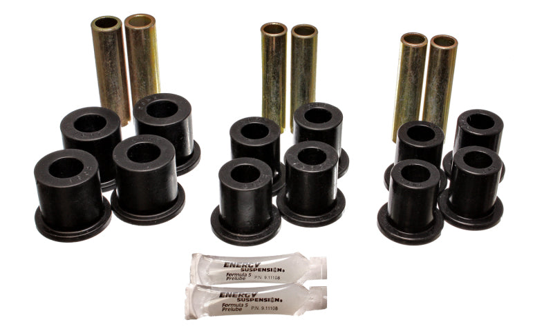 Energy Suspension Ford 4 Wd Front Spring Bushing Set - Black