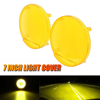 (2pcs/set) 7 Inch 230W 33332LM 360-PRO Series Custom Lens Offroad LED Driving Lights+Amber/Black Covers(Optional) for JEEP WRANGLER JL JK TJ