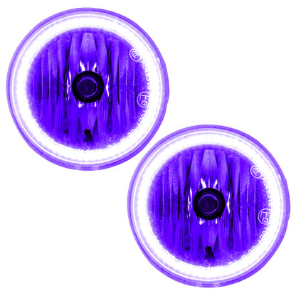 Oracle 05-10 Dodge Charger LED Fog Light Halo Kit - UV/Purple