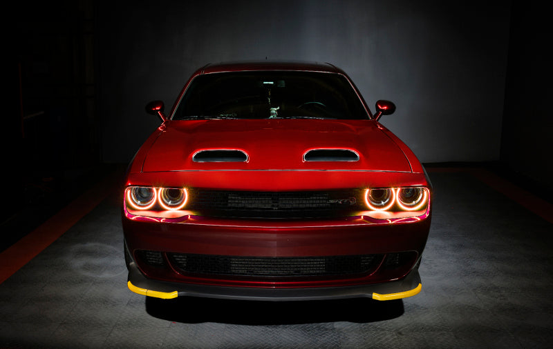 Oracle 15-23 Dodge Challenger Surface Mount Headlight Halo Kit - ColorSHIFT