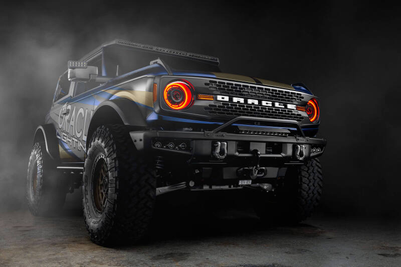 Oracle 2021+ Ford Bronco Oculus Bi-LED Projector Headlights - ColorSHIFT LED