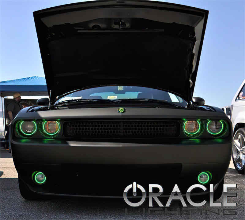 Oracle Dodge Challenger 08-14 LED Fog Halo Kit - White