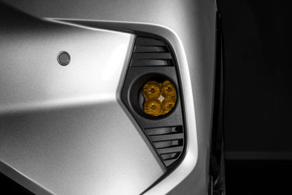 Diode Dynamics 19-22 Toyota RAV4 SS3 Add-On Fog Lamp Kit - White Sport
