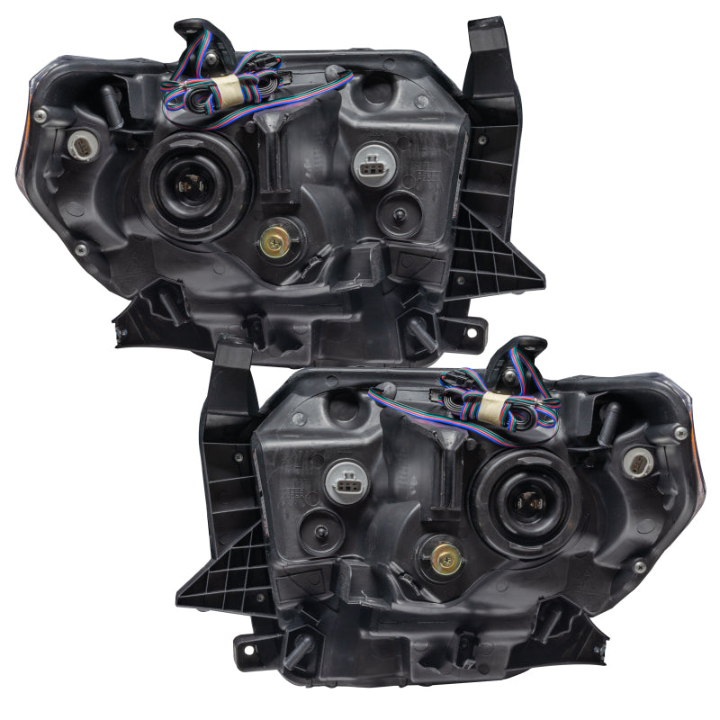 Oracle 14-17 Toyota Tundra SMD HL - Dual Halo Kit - ColorSHIFT w/ 2.0 Controller
