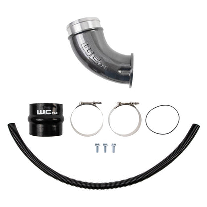 Wehrli 01-04 Duramax LB7 4in High Flow Intake Horn - Chevy Orange