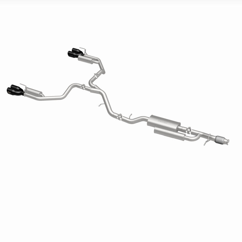MagnaFlow 2021 Chevrolet Tahoe V8 5.3L Street Series Cat-Back Exhaust - Black Chrome Tips