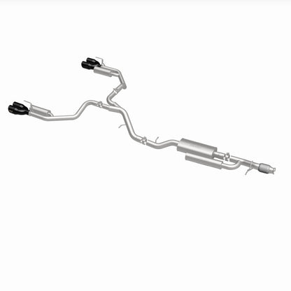 MagnaFlow 2021 Chevrolet Tahoe V8 5.3L Street Series Cat-Back Exhaust - Black Chrome Tips
