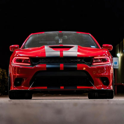 Oracle 15-21 Dodge Charger RGB+W DRL Headlight DRL Upgrade Kit - ColorSHIFT