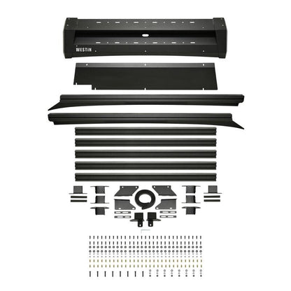 Westin 24-26 Toyota Tacoma Double Cab Mesa Roof Rack - Textured Black