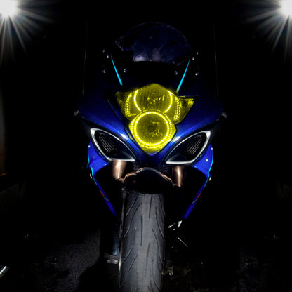 Oracle Suzuki GSX-R 1000 06-07 LED Motorcycle Halo Kit - ColorSHIFT