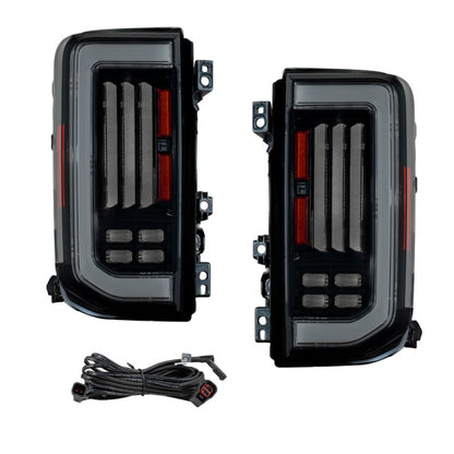 Form Lighting 2021-2025 Ford Bronco LED Tail Lights Smoked (Pair)