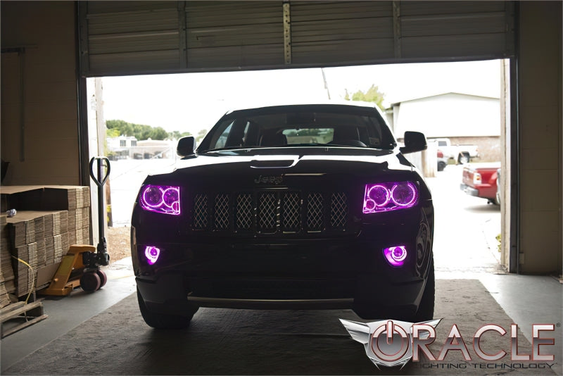 Oracle Jeep Grand Cherokee 11-13 Halo Kit - ColorSHIFT w/o Controller