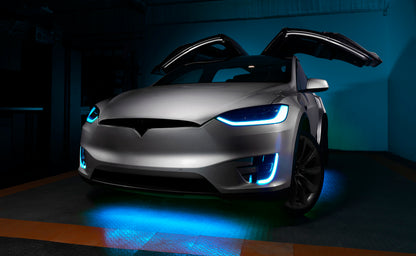 ORACLE Lighting 16-21 Tesla Model X Dynamic ColorSHIFT Headlight & Fog Light DRL Kit