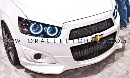Oracle 12-16 Chevrolet Sonic LED Headlight Halo Kit - Blue