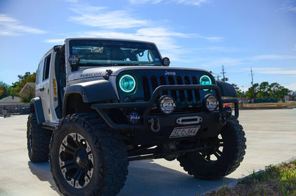 Oracle Jeep Wrangler 07-17 Halo Kit - ColorSHIFT w/o Controller