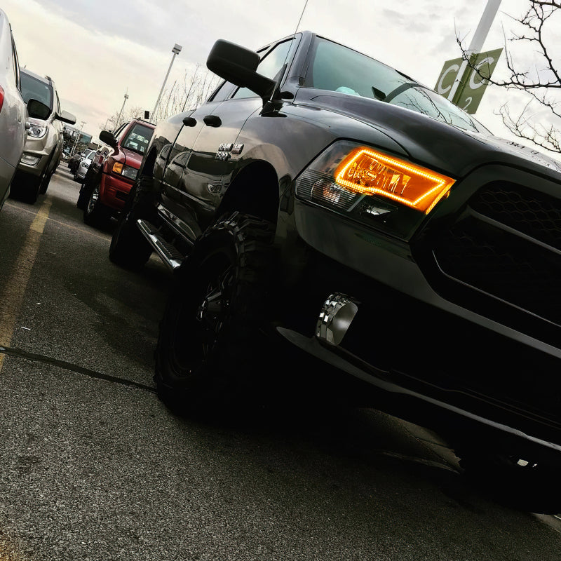 Oracle Dodge Ram Sport 09-18 LED Headlight Halo Kit - ColorSHIFT w/ 2.0 Controller