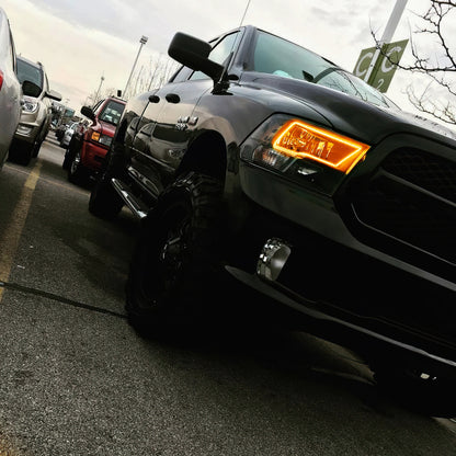 Oracle Dodge Ram Sport 09-18 LED Headlight Halo Kit - ColorSHIFT w/ 2.0 Controller
