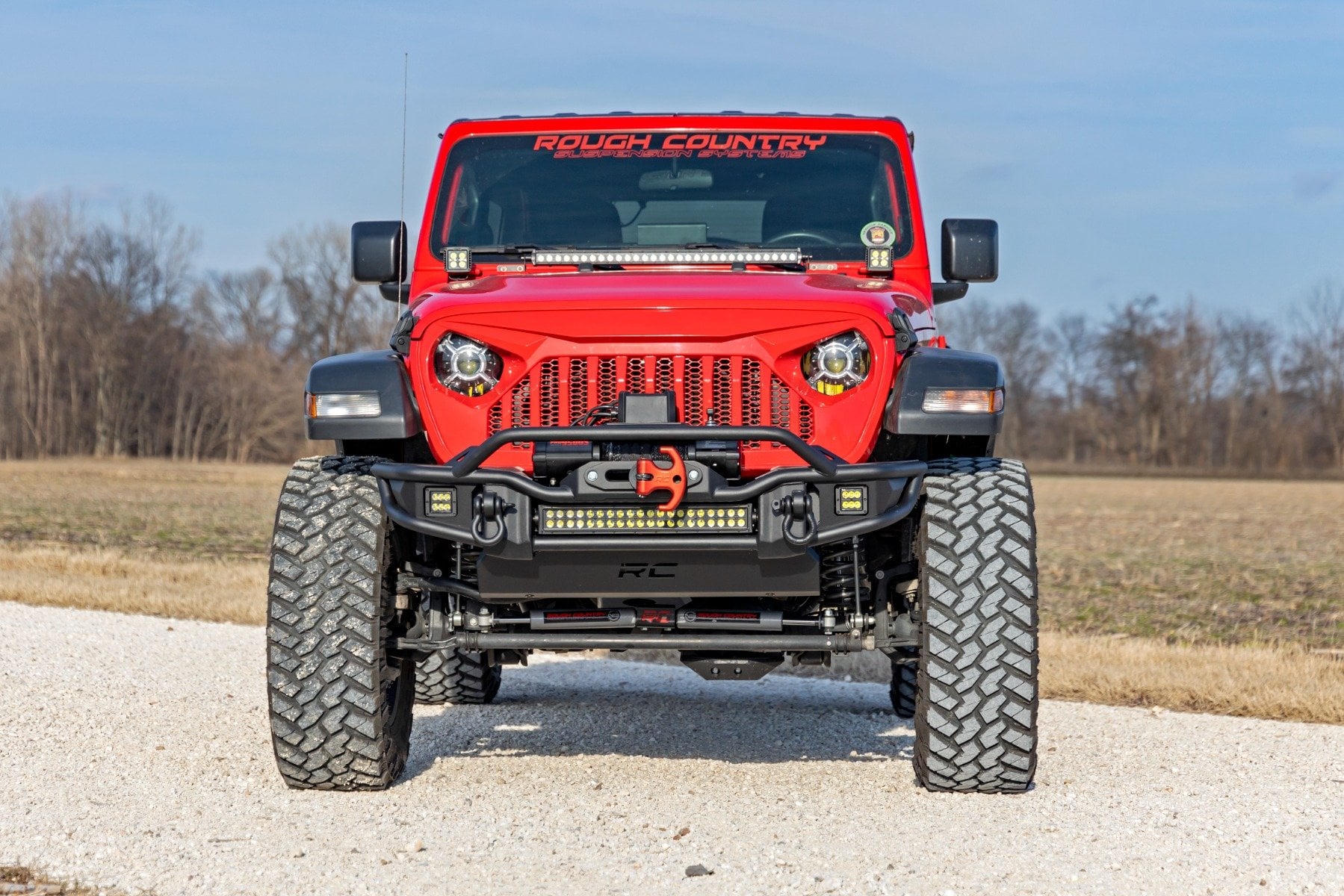 3.5 Inch lift Kit | C/A Drop | FR D/S | Jeep Wrangler Unlimited 4WD (24-26)