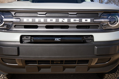 LED Light Kit | Bumper Mount | 20" Black Single Row | Ford Bronco Sport (21-26)
