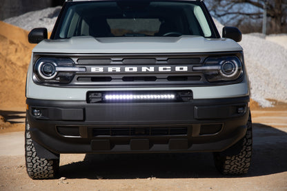 LED Light Kit | Bumper Mount | 20" Black Single Row | Ford Bronco Sport (21-26)
