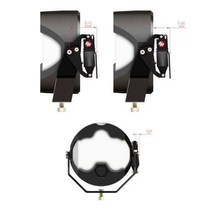 Reflex Light Actuator Kit LP4/LP6/LP9/XL-M Housing Baja Designs