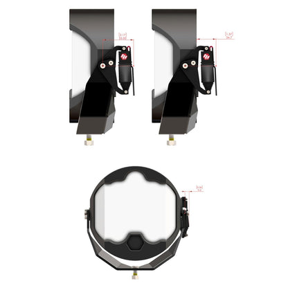 Reflex Light Actuator Kit LP4/LP6/LP9/XL-M Housing Baja Designs