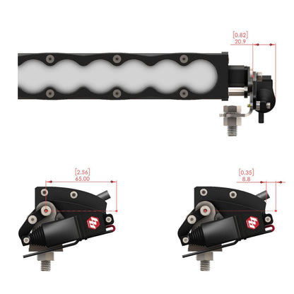Reflex Light Actuator Kit S8 Double 20 Inch Light Bar Baja Designs
