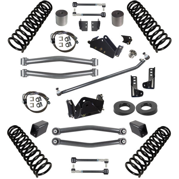 JK 3.0 Inch Lift Stage 2 Suspension System 07-18 Wrangler JK/JKU Synergy MFG
