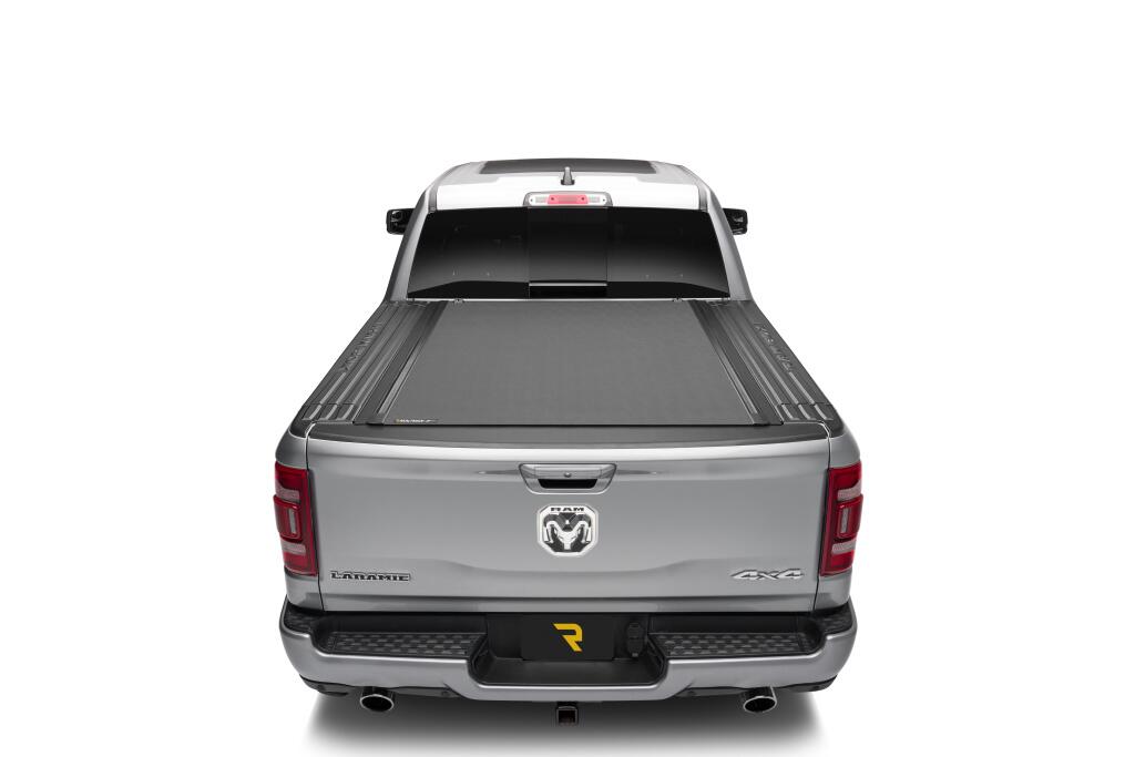 Revolver X4s Hard Rolling Truck Bed Cover 2019-2026 (New Body Style) Ram 5 Foot 7 Inch Bed with RamBox with or without Multifunction Tailgate BAK