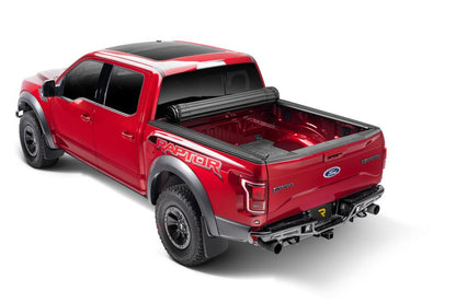 Revolver X4s Hard Rolling Truck Bed Cover 2007-2021 Toyota Tundra 5 Foot 6 Inch Bed with Deck Rail System without Trail Special Edition Storage Boxes BAK
