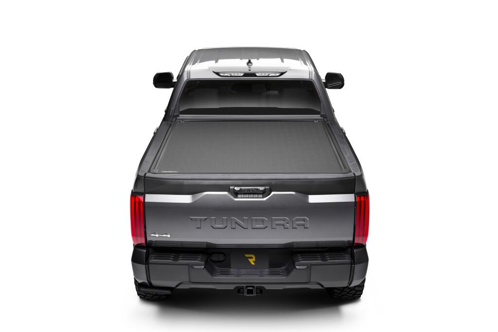 Revolver X4s Hard Rolling Truck Bed Cover 2022-2026 Toyota Tundra 6 Foot 7 Inch Bed with or without Deck Rail System without Trail Special Edition Storage Boxes BAK