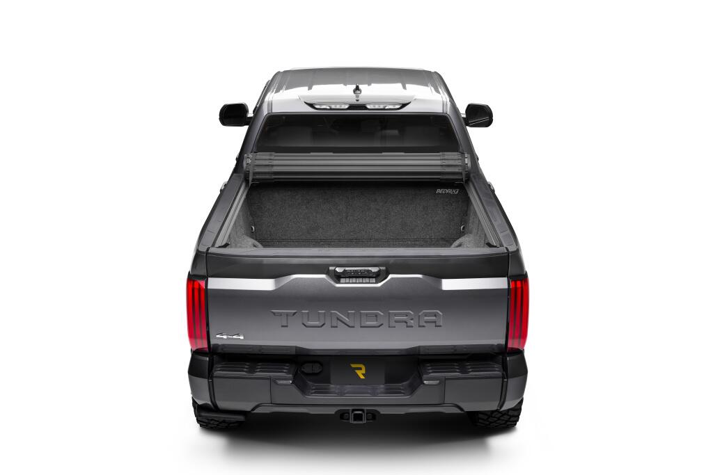 Revolver X4s Hard Rolling Truck Bed Cover 2022-2026 Toyota Tundra 6 Foot 7 Inch Bed with or without Deck Rail System without Trail Special Edition Storage Boxes BAK