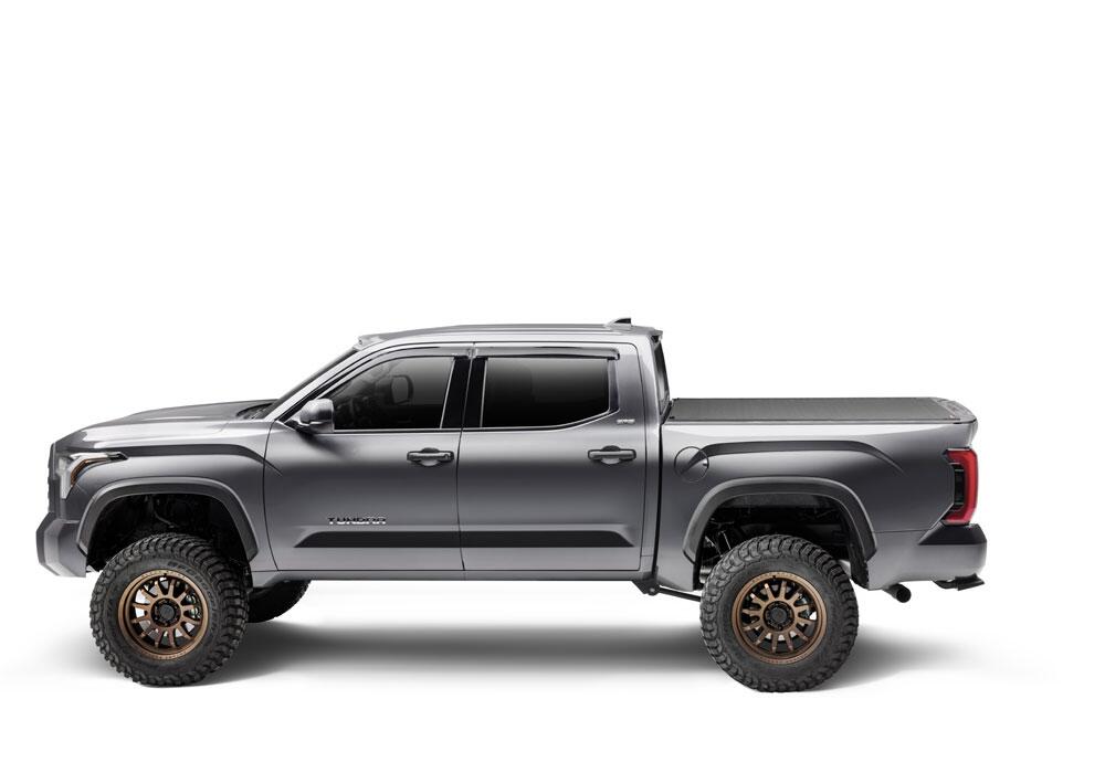 Revolver X4s Hard Rolling Truck Bed Cover 2022-2026 Toyota Tundra 6 Foot 7 Inch Bed with or without Deck Rail System without Trail Special Edition Storage Boxes BAK
