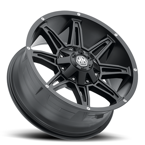 Mayhem Offroad Wheels Rampage 8090 MB 20x10 Black Cast Aluminum