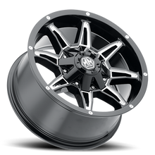 Mayhem Offroad Wheels Rampage 8090 BK 20x9 Milled Spokes Black Cast Aluminum