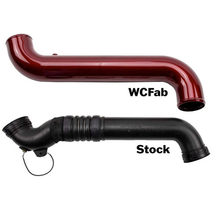 Wehrli 11-16 Duramax LML P/S 3.5in. Intercooler Pipe - Candy Teal