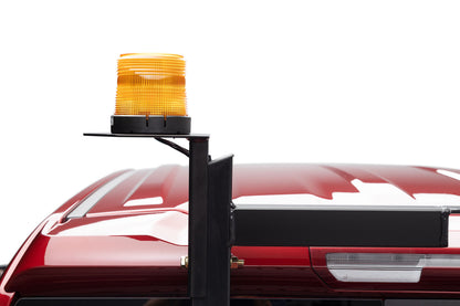 Utility Light Bracket Universal 6.5 Inch Base Drivers Side Backrack