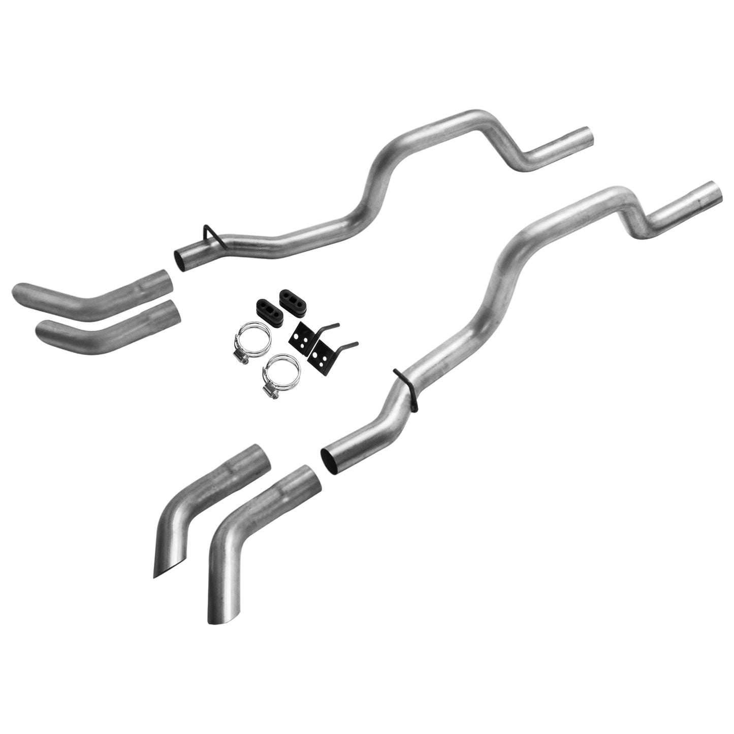 Pre-Bent Tailpipes Fits 1959-1964 Chevrolet Impala, Biscayne & Bel Air With V8 Engine Flowmaster