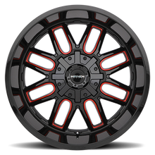 Mayhem Offroad Wheels Cogent 8107 RD 20x9 Prism Red Black Cast Aluminum